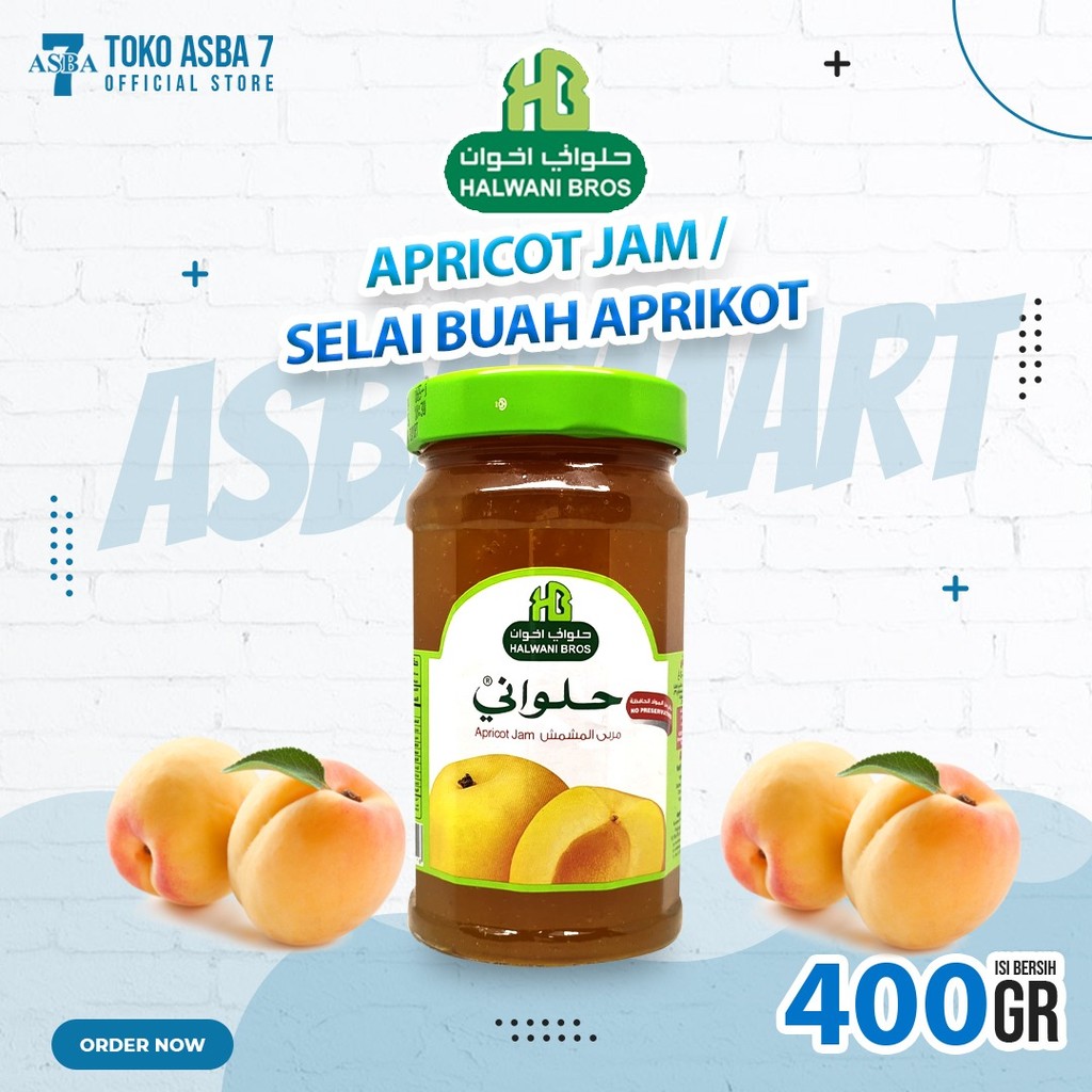

HALWANI BROS APRICOT JAM 400G