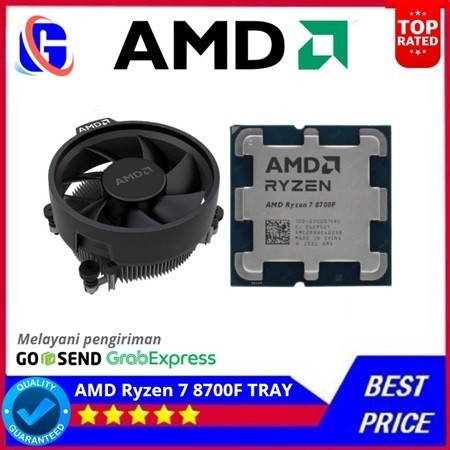 Processor AMD Ryzen 7 8700F TRAY + FAN (Socket AM5) JunDW