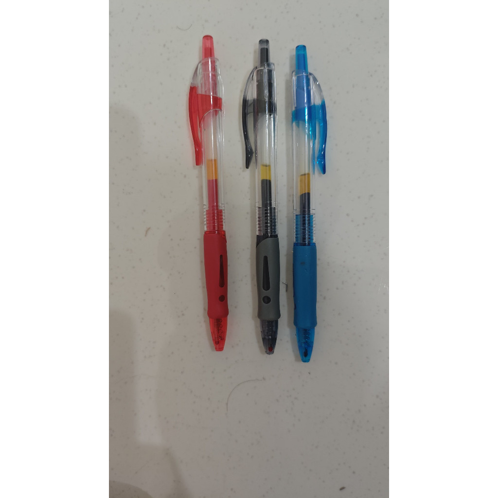 

Pulpen Gel K-1 Warna Hitam, Biru, Merah | Ballpoint Gel Warna Hitam, Biru, Merah | Pulpen Gel Hitam, Biru, Merah - MS
