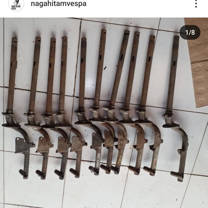 ga tau center apa kaga barang bekas bukan baru Fork vespa super ori copotan bukan sprint harga sebij