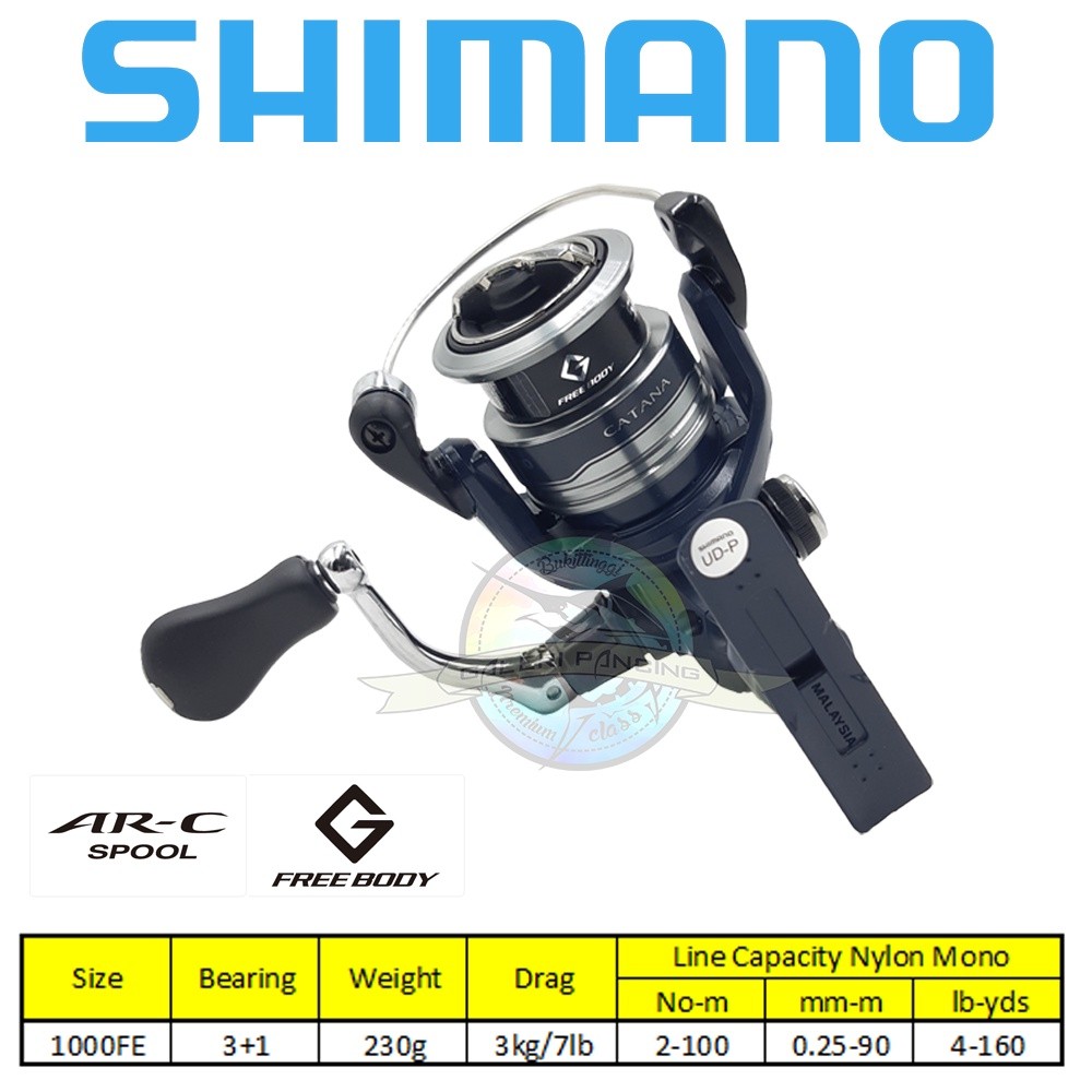 PROMO BIG SALE Reel Pancing Shimano Catana 1000 FE