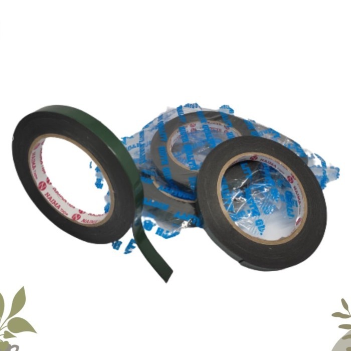 Double Tape Busa / Double Tape Serbaguna / Double Tape Foam Panjang 5m x Lebar 1,2cm
