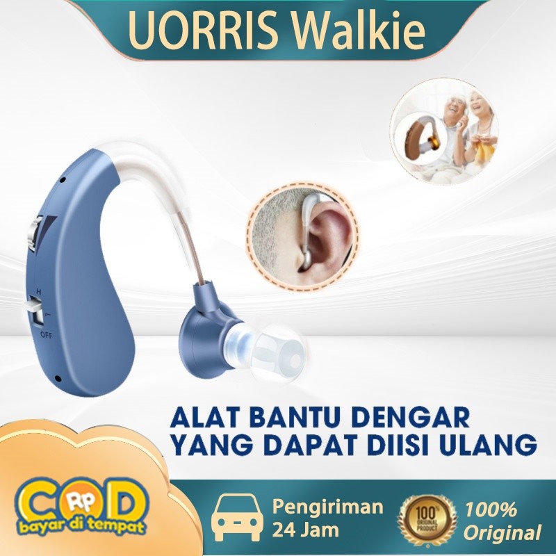 Rechargergeable Alat Pendengaran Telinga Alat Bantu Dengar Mini Digital Alat Bantu Dengar Powertune 