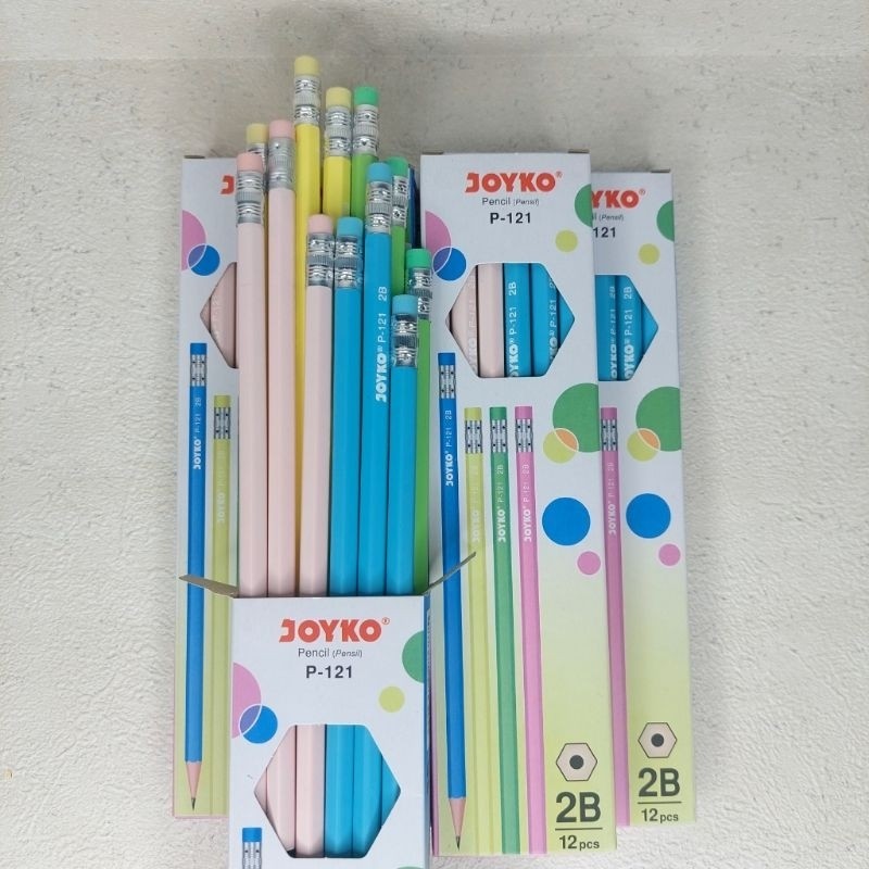 

Pensil 2B JOYKO P-121/perpak