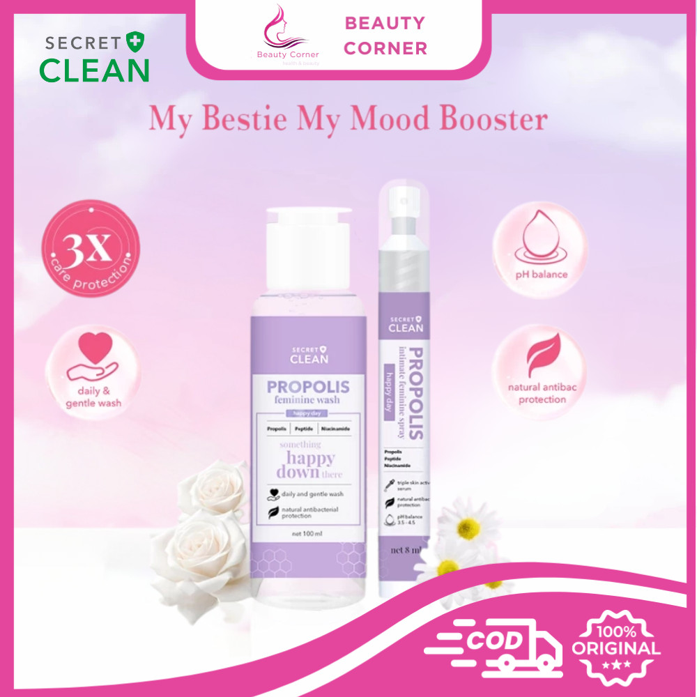 Secret Clean Propolis Feminine Happy Day Series