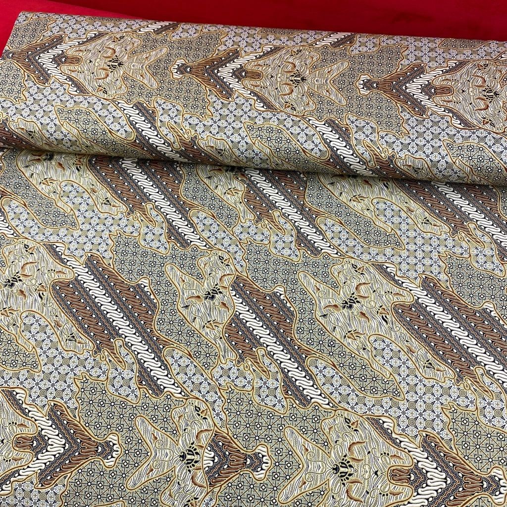 0.5 METER /Bella Donna Textile Bahan Batik Meteran Motif Seragam Bahan Katun Batik