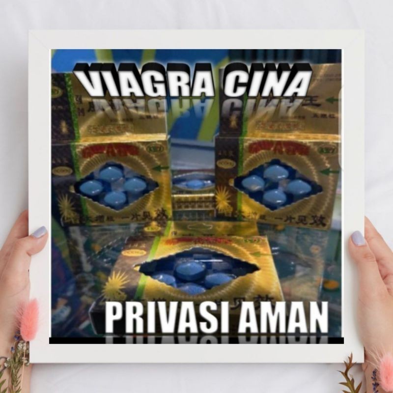 VIAGRA CINA ASLI ORIGINAL ISI 4 BUTIR MENAMBAH STAMINA PRIA OBAT HERBAL VITALITAS TAHAN LAMA (GRATIS