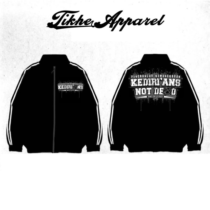 Jaket Tracktop Kediri'ans Netral T002 || Custom || Casual Tracktop BISA CUSTOM NAMA Lumino You