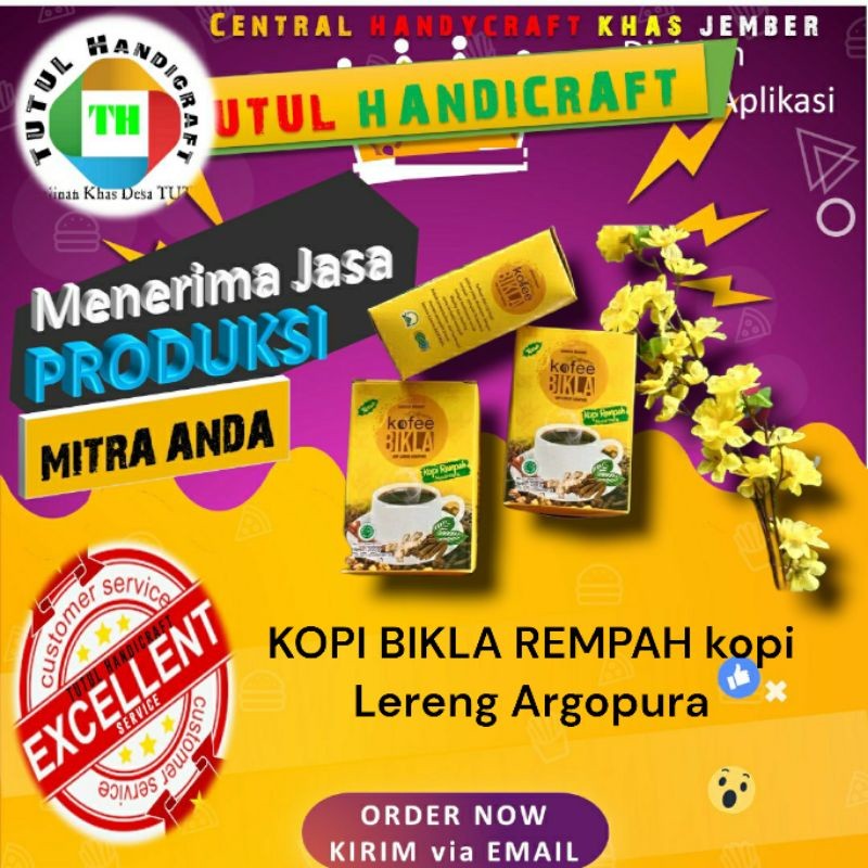 

MAKRIFATBUSINESS PAKET 2 PCS KOPI BIKLA REMPAH kopi Lereng Argopura BOX 20 SACHET