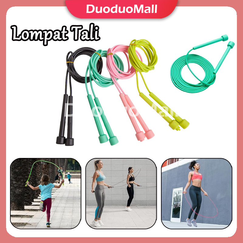 Tali Lompat 2.8m Pvc /Lompat Tali Alat Olahraga