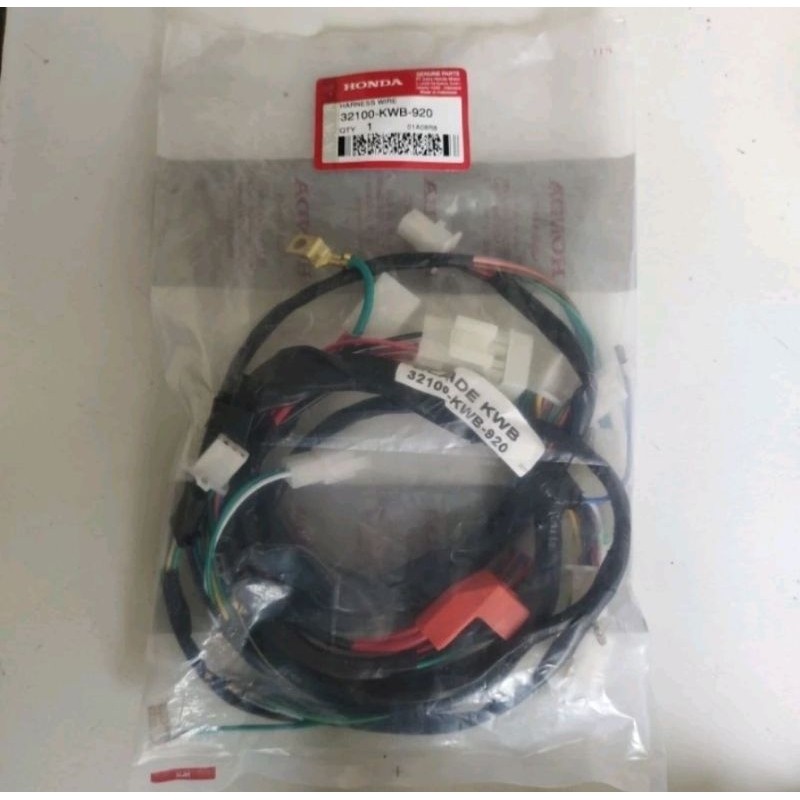 32100-KWB-920 Harness Wire Kabel Body Honda Blade 110 Karbu Old Lama Original