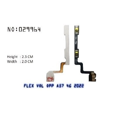 FLEXI FLEXIBEL FLEKSIBEL VOLUME OPPO A57 4G 2022 FLEXYBEL VOLUME FLEXYBLE KABEL