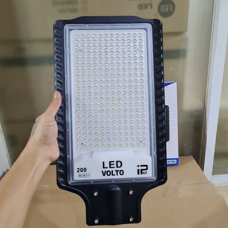 LAMPU LED 200 WATT PENERANGAN JALAN PJU SMD WARNA PUTIH BAHAN ALUMUNIUM BENTUK TIPIS SANGAT TERANG T