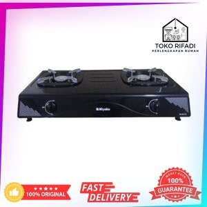 ( BISA COD ) KOMPOR GAS 2 TUNGKU STOVE MIYAKO KG-202CE / KG202CE / KG 202 CE SNI GARANSI RESMI
