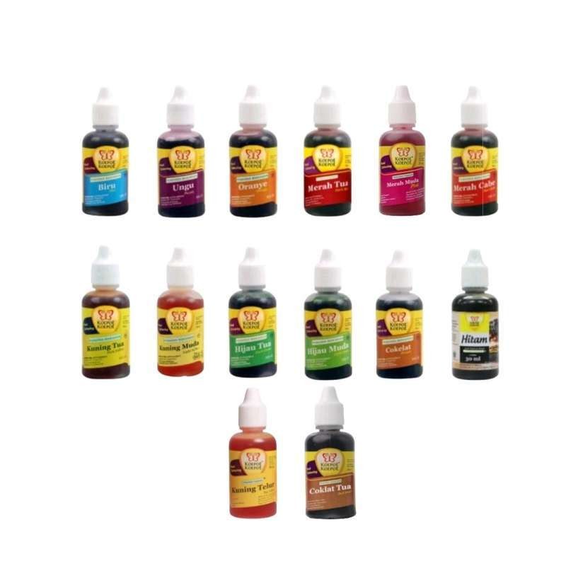 

Koepoe Koepoe Pewarna Makanan Food Coloring 30 ml