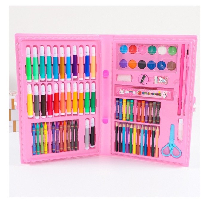 

Pensil Warna Crayon Art Painting Set Mewarnai Menggambar isi 86pcs