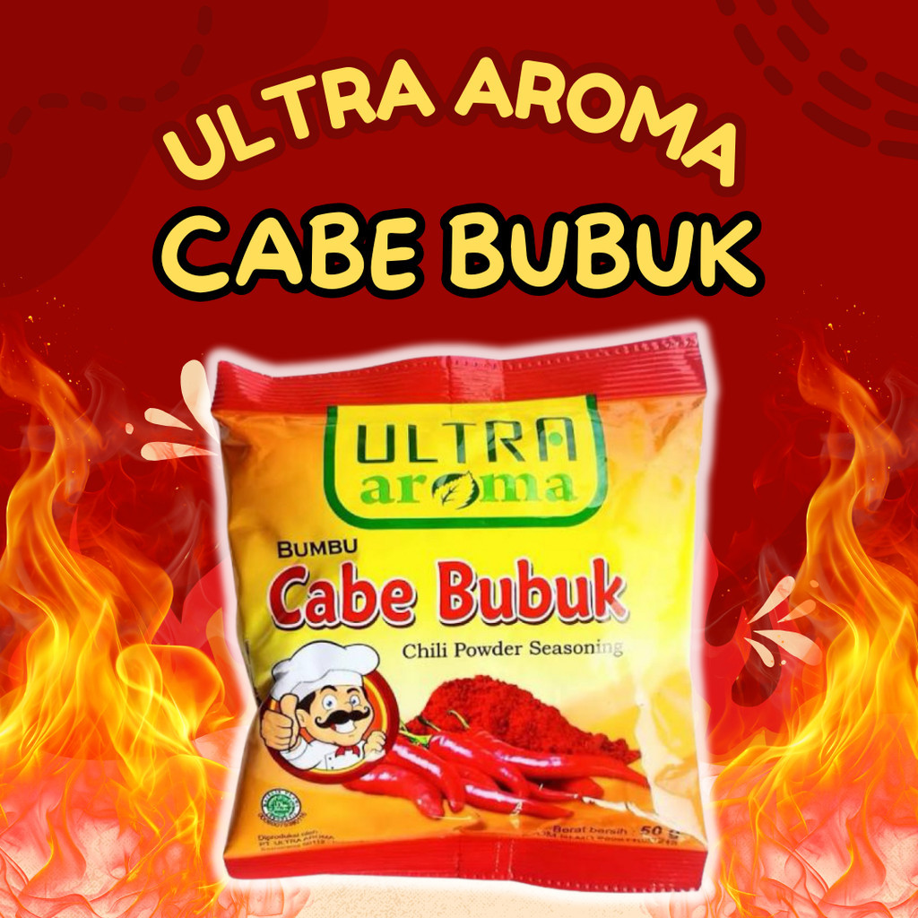 

ULTRA AROMA BUMBU CABE BUBUK 50 GR