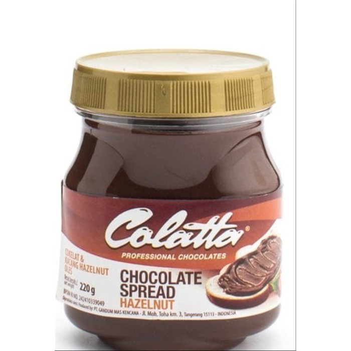 

New Item COLATTA HAZELNUT COKLAT SPREAD 220G