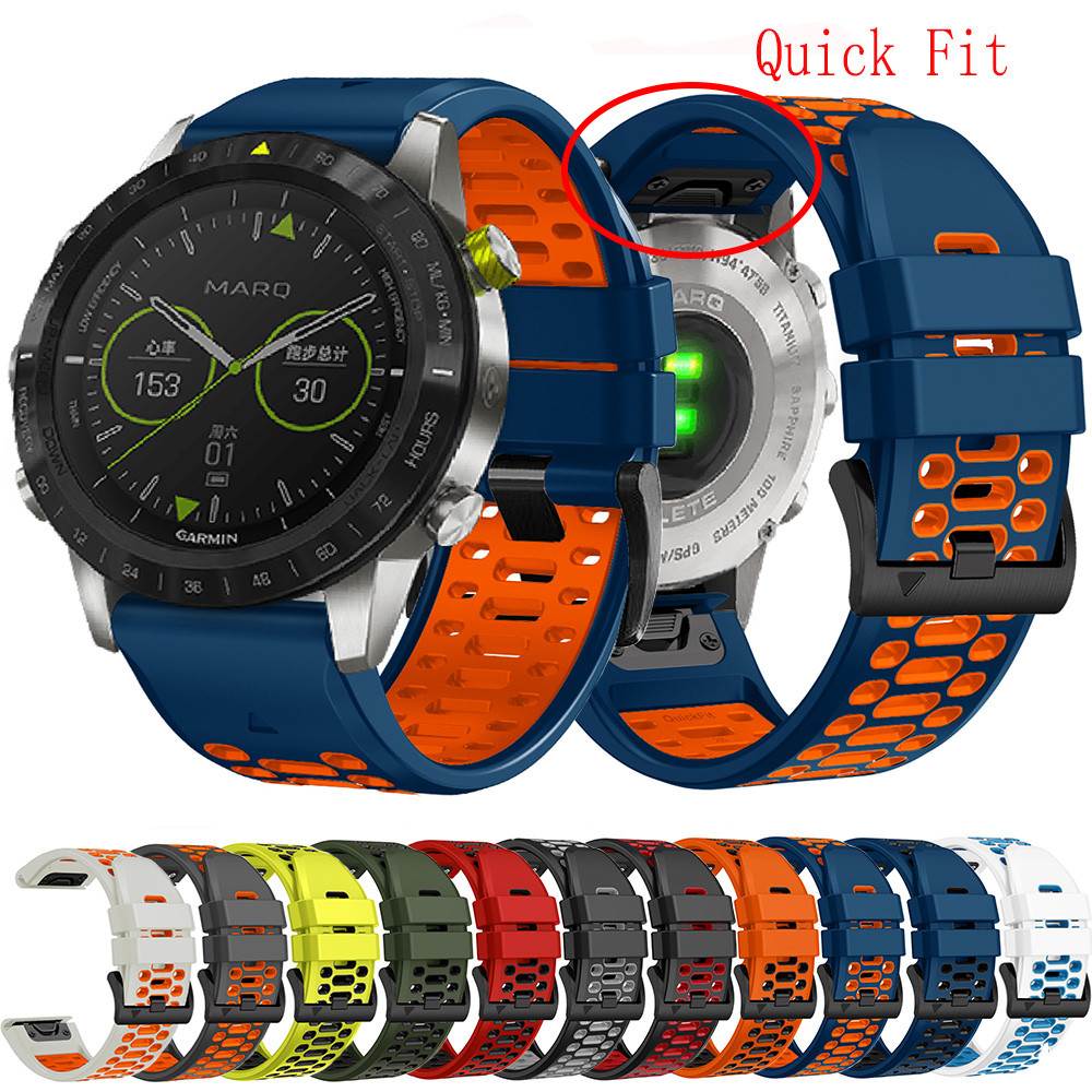 Quickfit 26mm 22mm Width Strap For Garmin Approach S70 S62 Forerunner 965 955 Epix Pro 2 47mm Smartw