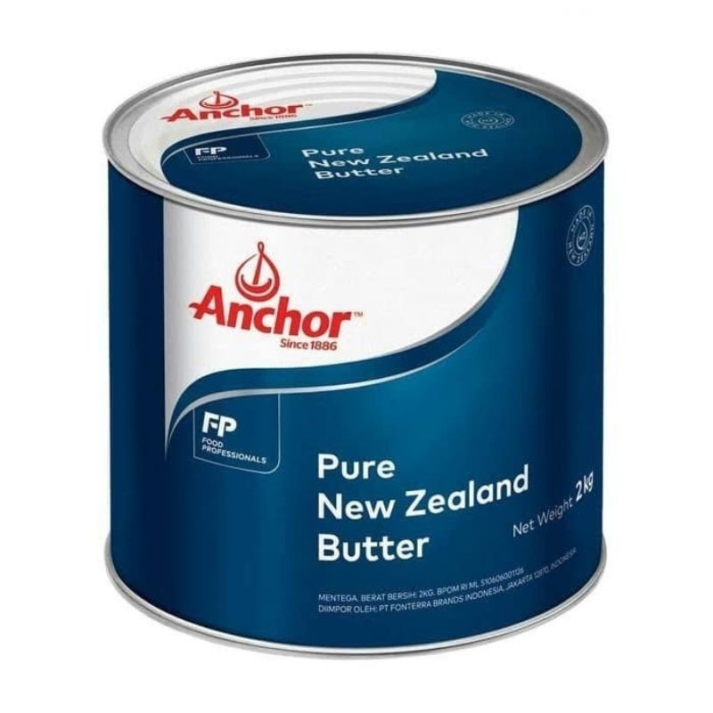 

GRATIS ONGKIR - ANCHOR SALTED BUTTER 2KG/MENTEGA ASIN NEW ZEALAND