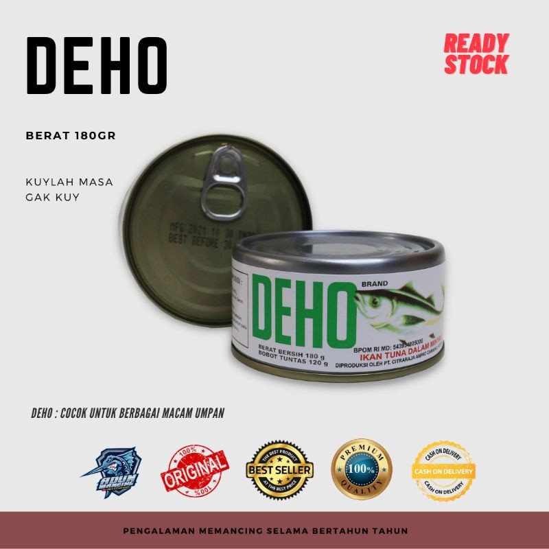 

Deho kaleng 180gram Kemasan Baru