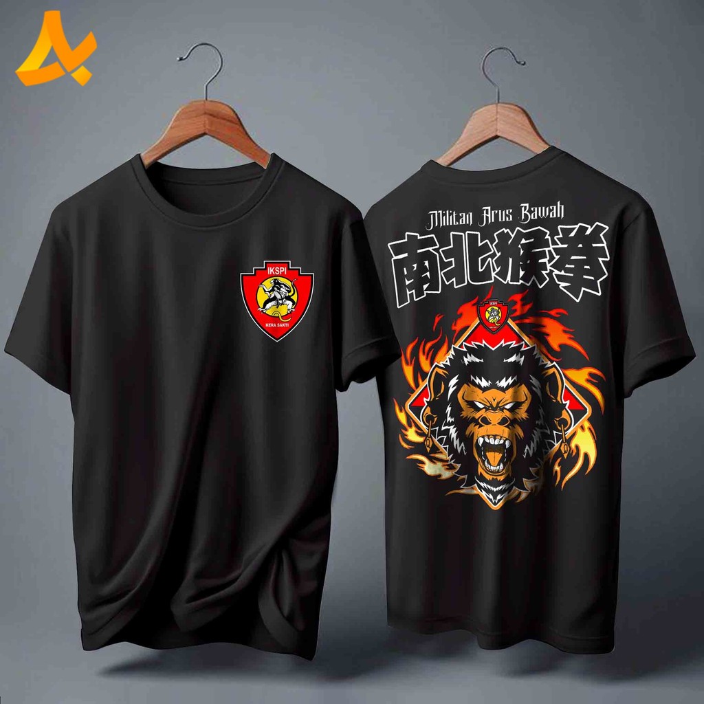 Kaos IKSPI Kera Sakti Militan Arus Bawah PASKER LIAR 1980 / Free Stiker / Distro KS Galaks Gasaks