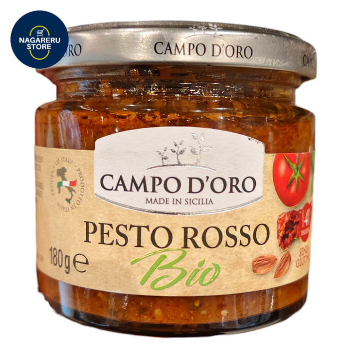 

Campo d'oro pesto rosso bio 180gr