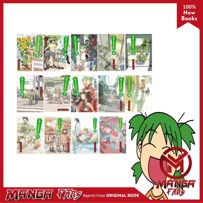 Komik Yotsuba& (Vol.1-15) by Kiyohiko Azuma (English)
