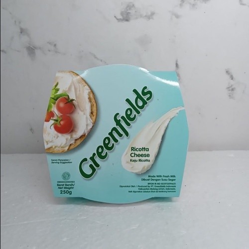 Greenfields riccota cheese 250gr | KEJU | WHIP CREAM | BAKING