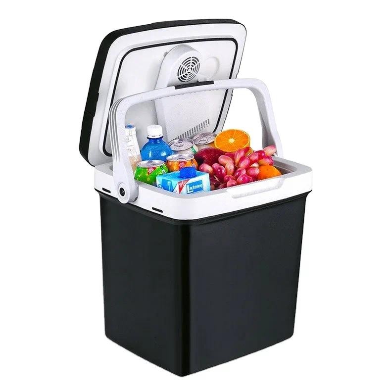 Portable 26L DC/AC Mini  Fridge ,Mini Cooler Box,Cooler box for Outdoor Use, mini air cooler for Tru