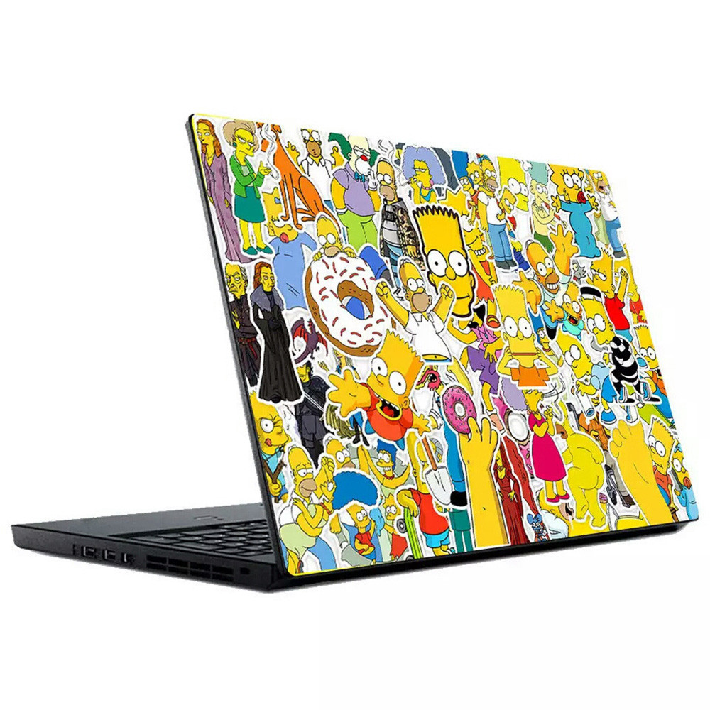 

10/30/50PCS The Simpsons Cartoon Stickers Graffiti Y Skateboard Laptop Luggage Motorcycle Bike PVC Waterproof Sticker Decals