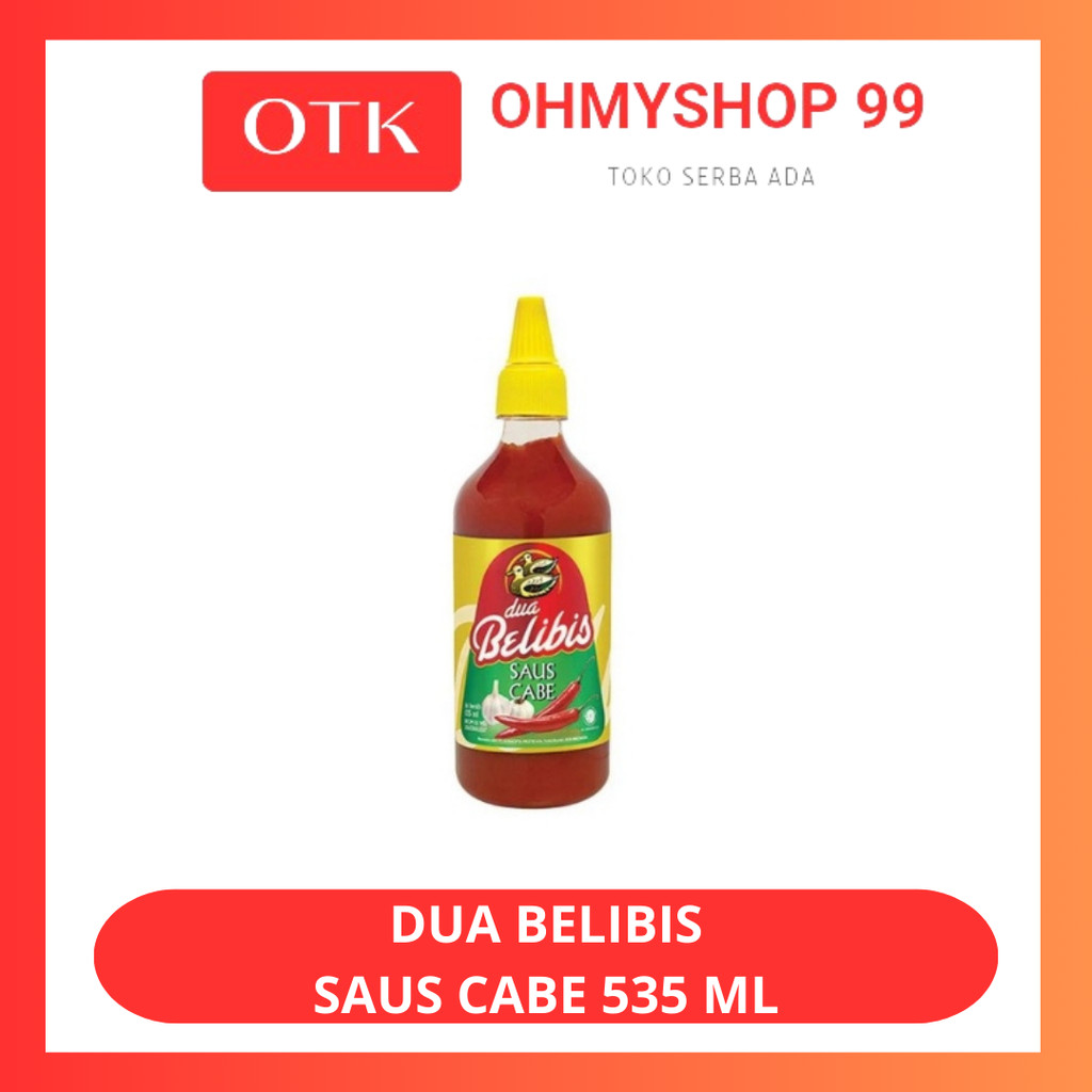 

DUA BELIBIS Saus Cabe Saos Cabai 535ml