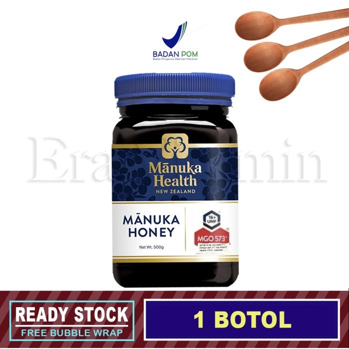 

(ASLI) Manuka Health MGO 550+ (500g) - Madu Manuka Honey 573+ - 1 BOTOL