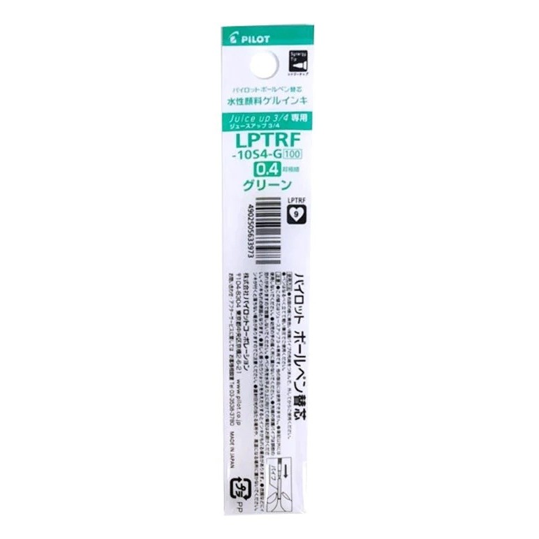 

NEW PROMO-[Terlaris] Pilot Juice Up Multi Refill 0.4mm Gel Ink Replacement Core LPTRF-10S4 - Green