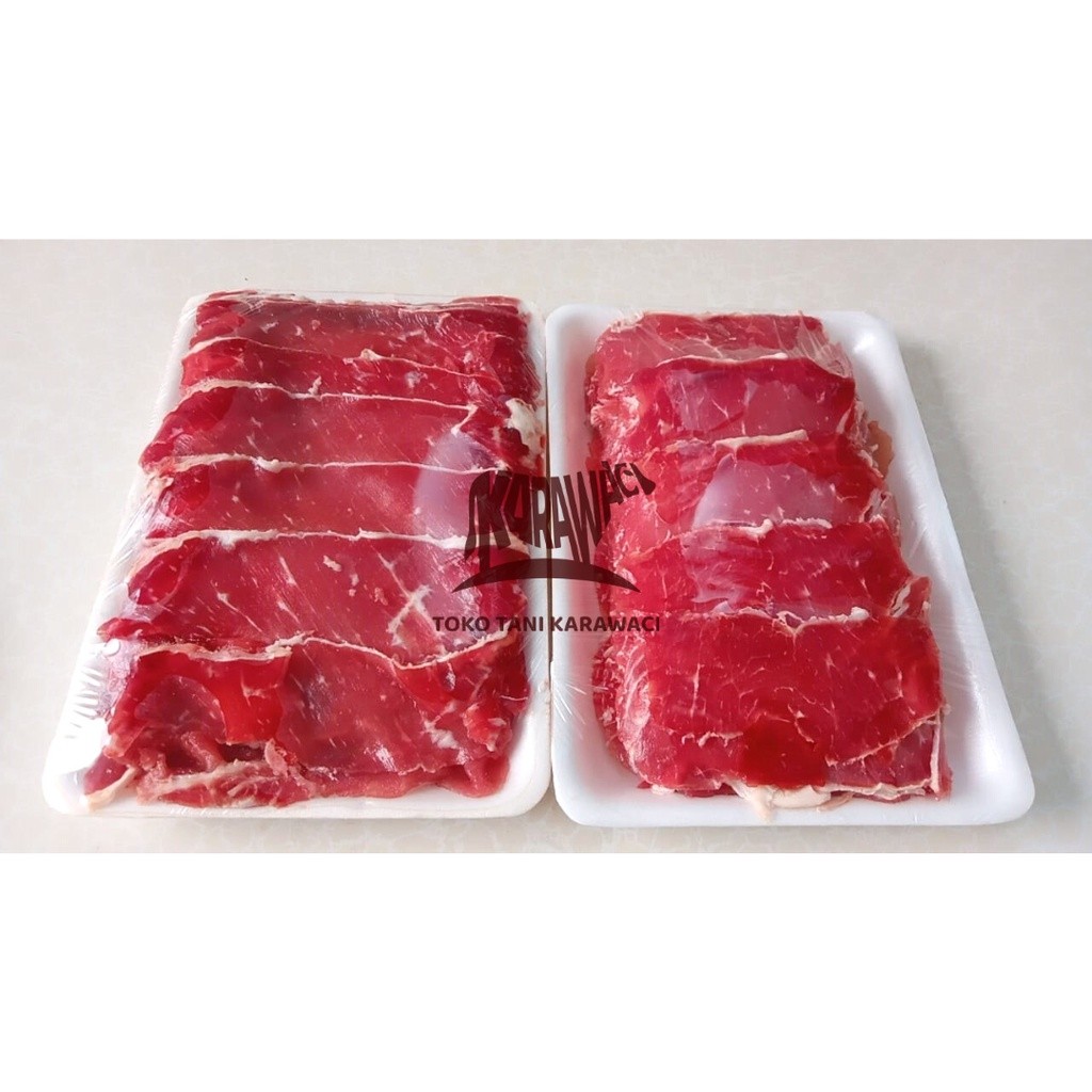 

Sukiyaki / Yakiniku / SHABU'' Slice Tipis @500gr - KUALITAS PREMIUM