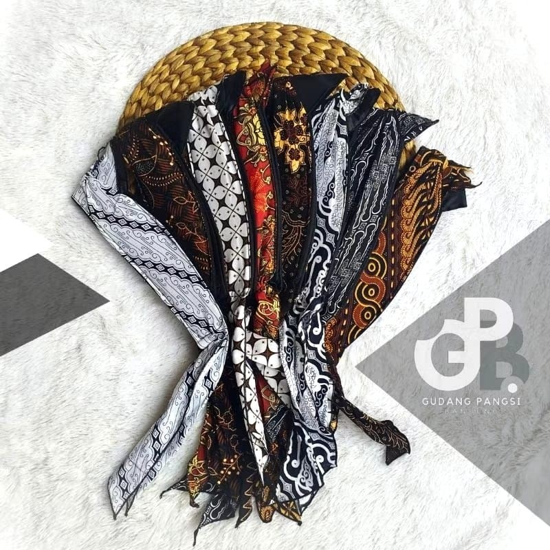 BENO_SHOP.ID IKAT KEPALA BATIK IKAT KEPALA ADAT JAWA BATIK JARIK