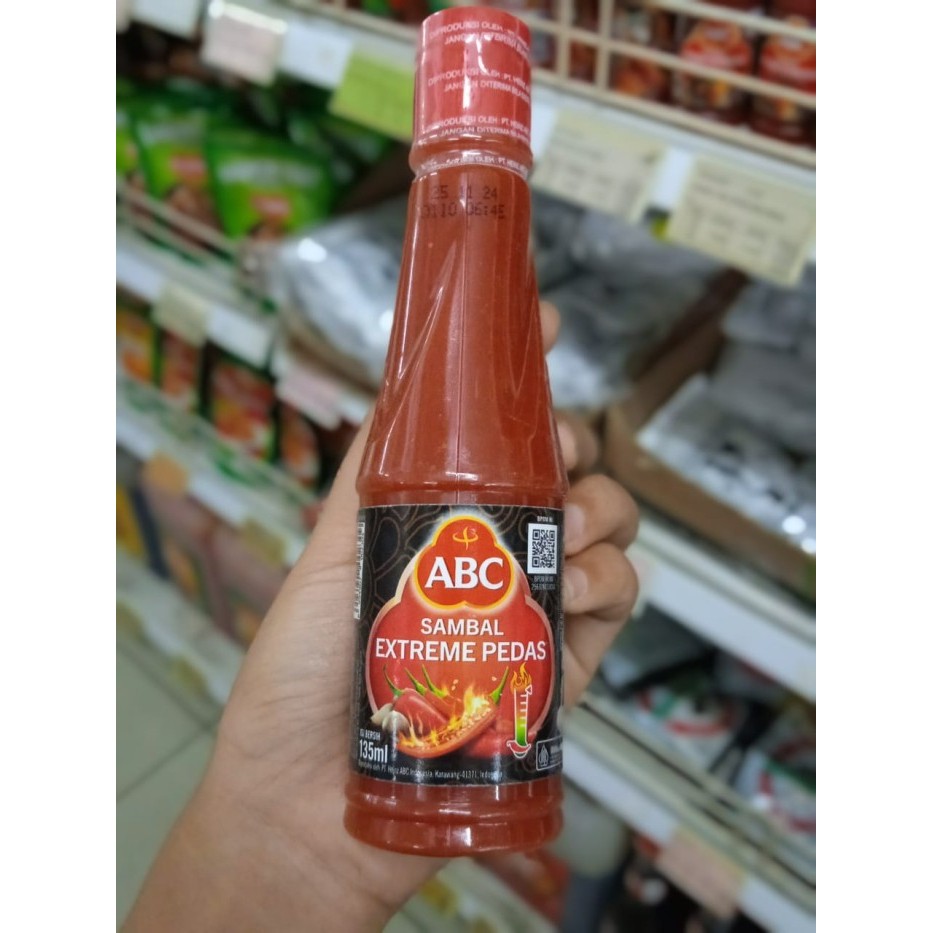 

Sambal ABC Extreme Pedas 135ml Botol