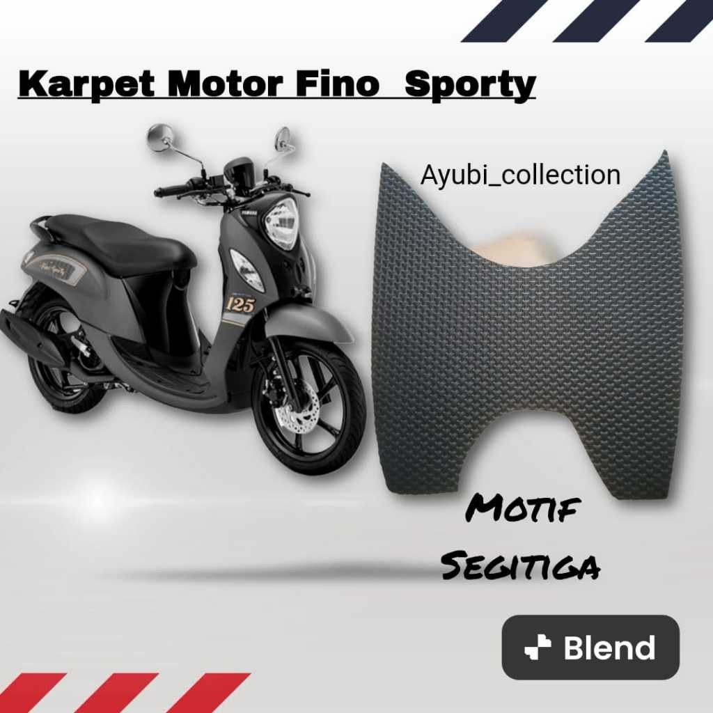 Karpet Alas Kaki Motor Yamaha Fino Sporty  Motor Yamaha Fino