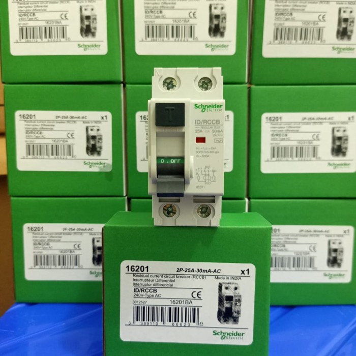 elcb/rccb 2p 25a 30mA schneider 16201
