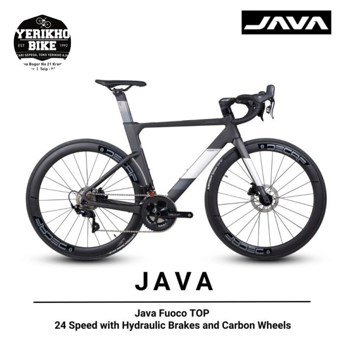 Sepeda Balap Roadbike Carbon 700c Java Fuoco Top Terbaru - 48