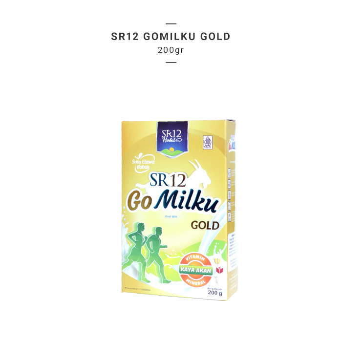 

[[PROMO]]BEST SELLER SR12 Gomilku Gold Susu Kambing Etawa Lansia Rendah Gula High Kalsium - 200gr