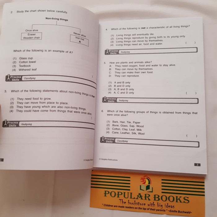 

Science Process Skills - Primary 3