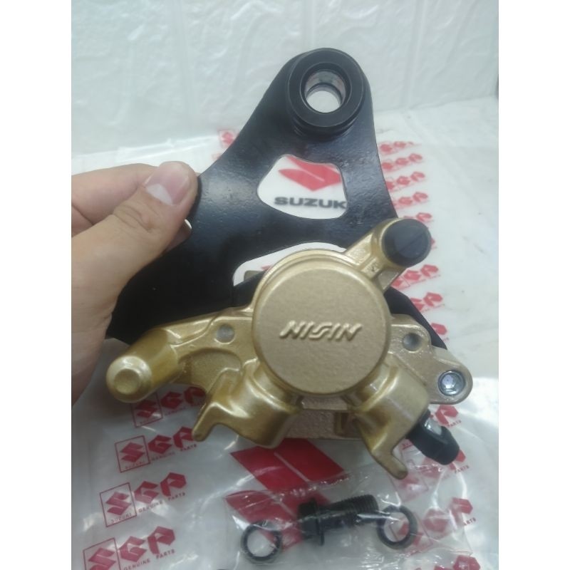 Kaliper Belakang Satria FU 150 NISSIN / Kaliper Belakang Satria NISSIN / Kaliper Pala Babi Belakang 