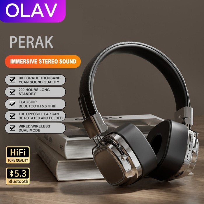 TerlarisOLAV Marshall Major III 4 Headphone Bluetooth Retro Gaming Wireless Headset Bass Super With 