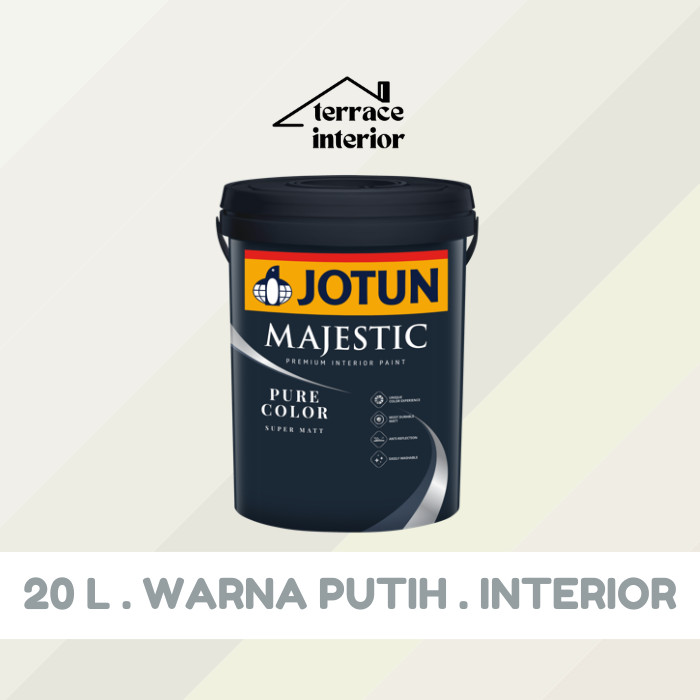 Cat Tembok Jotun Pure Color Warna Putih 20 Liter
