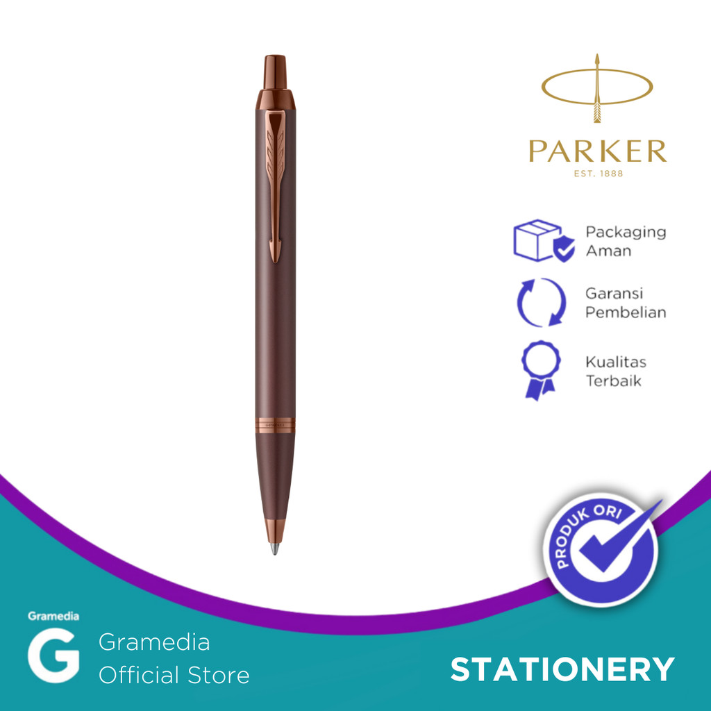 

Pena Exclusive - Parker - Im Mono Burgundy Ballpoint