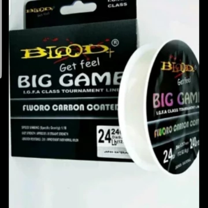 senar pancing blood big game 240yard
