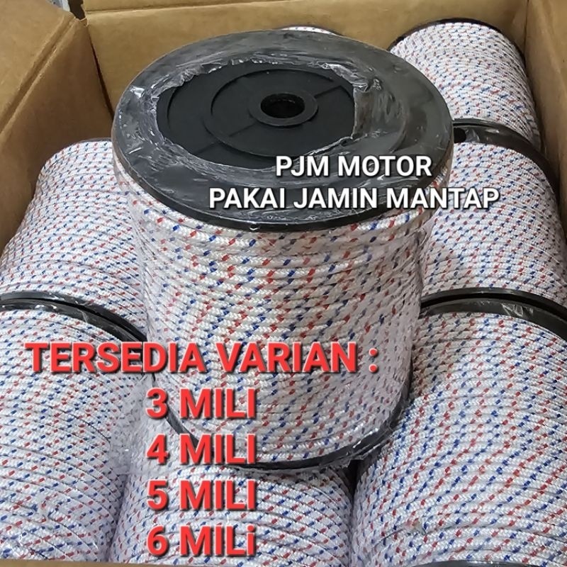 

Rope Starter Tali engkol Nylon starter serbaguna Mesin pengerak genset chainsaw sinso potong rumput lokal medan amplas
