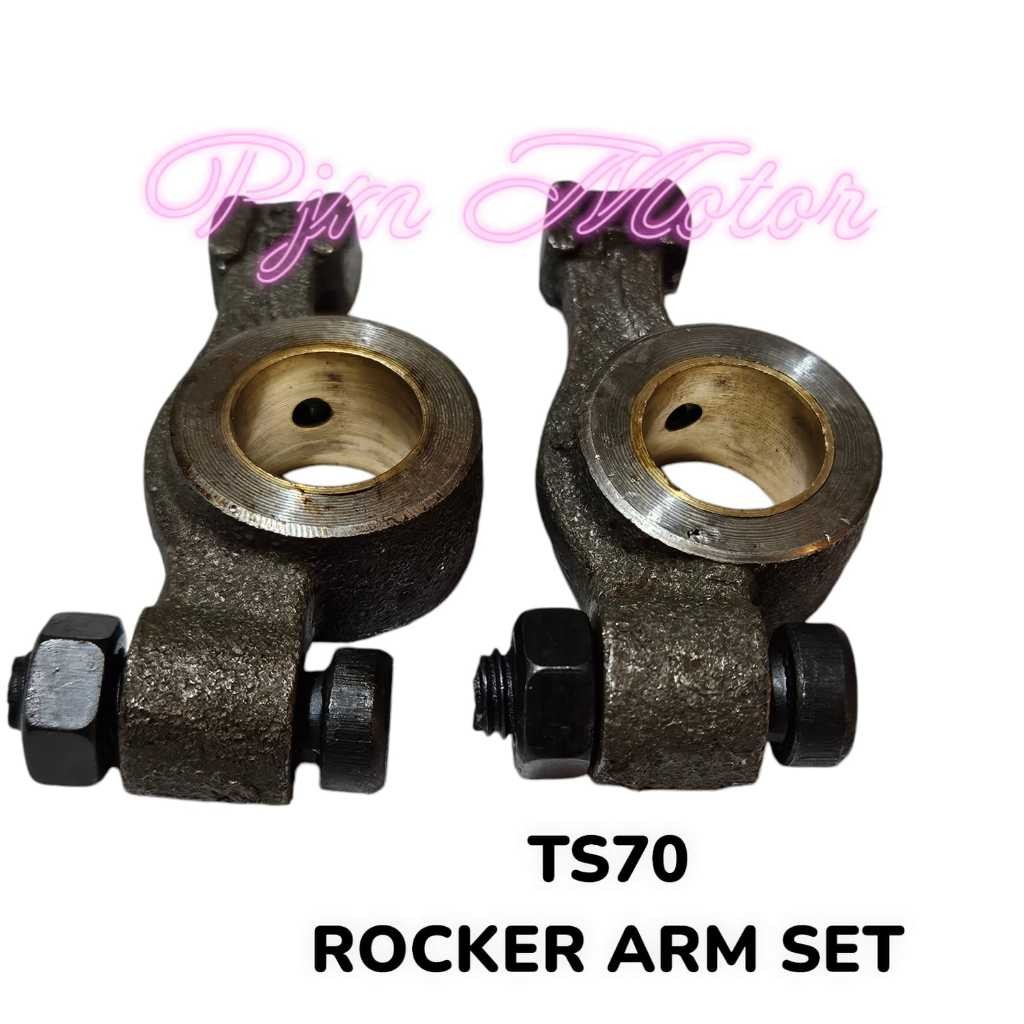

TS70 ROCKER ARM SET pelatuk klep piano mesin pengerak diesel yanmar TS80 amplas