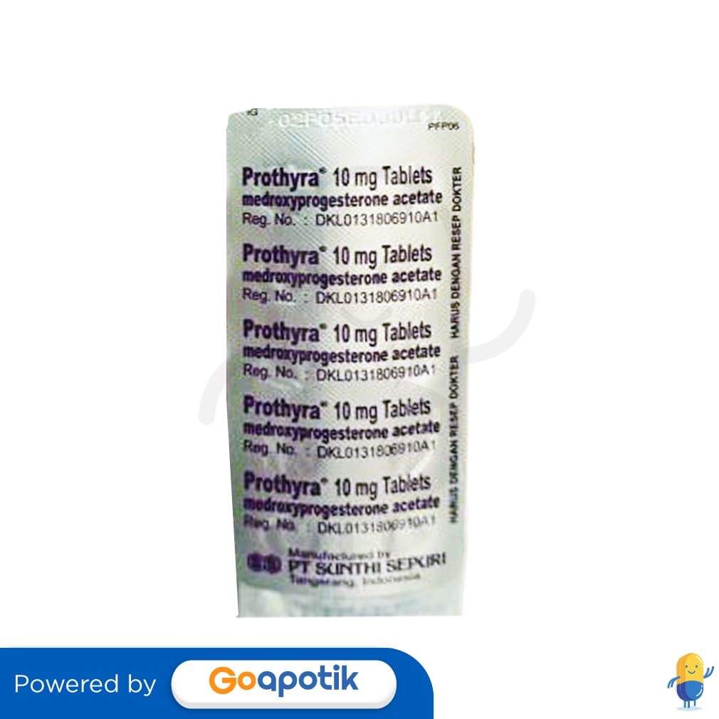 Prothyra 10 Mg Strip 10 Tablet